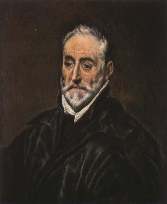 El Greco Autonio de Covarrubias oil painting image